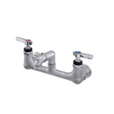 Wall Mount Service Sink with Vacuum Breaker - 8" Centers - 2-1/2" Spout - B00P9IYRT8